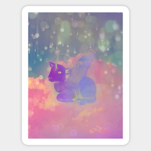 Lavender Lamb Sticker